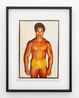 Mike Cole runner-up Mr Pan Pacific 1980 Mr Auckland 1980 and third Mr New Zealand 1981 Auckland by Fiona Clark contemporary artwork Print
