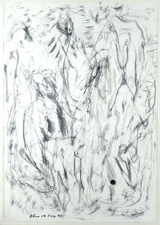 Abstract Series - Realm of Imagination 2  -   by Chua Ek Kay contemporary artwork Mixed Media