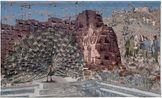 The Visitor by Aziz Cucher contemporary artwork Textile