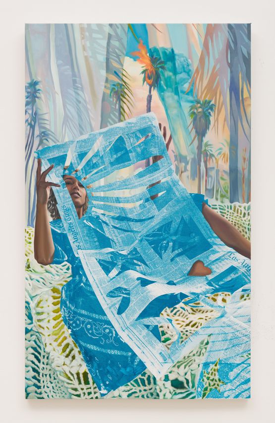 Linear Burn by Jessica Taylor Bellamy contemporary artwork Painting