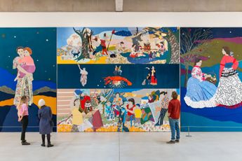 Contemporary art exhibition Magorzata Mirga-Tas Magorzata Mirga-Tas at Tate St Ives United Kingdom