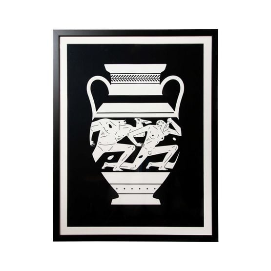 Amphora by Cleon Peterson contemporary artwork Painting