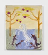 What does the smoke know of the fire by Florian Meisenberg contemporary artwork painting