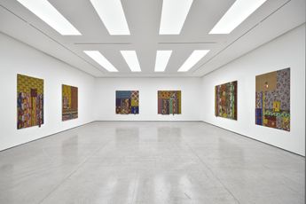 Contemporary art exhibition Ibrahim Mahama Half of a Yellow Sun at White Cube Hong Kong