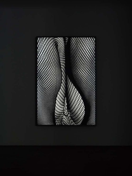 Lightbox Tights in Shimotakaido by Daido Moriyama contemporary artwork Sculpture
