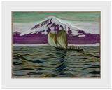 Off Tahoe by Billy Childish contemporary artwork print