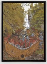 Hellmouth I by Mathew Weir contemporary artwork painting works on paper