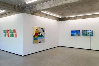 Contemporary art exhibition Group Show Self by others at Jhana Millers Wellington New Zealand