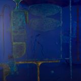 9 Songs  Geometric Abstraction 1  Pitt and York by Dale Frank contemporary artwork mixed media