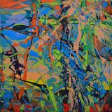 Greeting by Ava Hsueh contemporary artwork painting