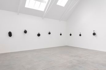 Contemporary art exhibition Hugh Hayden American Food at Lisson Gallery 27 Bell Street London United Kingdom