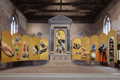 Yu Hongs Subjects Are Born to Die in Venice Church