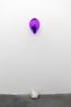 Let your dream fly dark purple by Jeppe Hein contemporary artwork Sculpture
