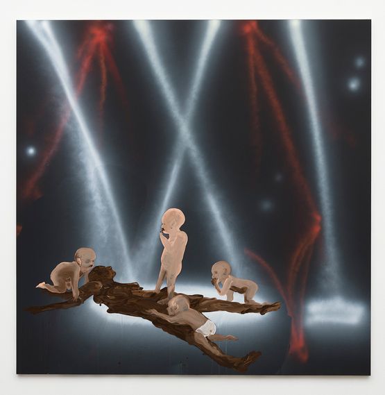 Shit Mother I by Tala Madani contemporary artwork Painting