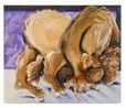 Posicao 24 da serie Ioga Psicologica by Marcia Falcao contemporary artwork Painting