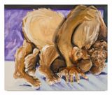 Posicao 24 da serie Ioga Psicologica by Marcia Falcao contemporary artwork painting