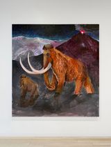 Mammoths by Charles Hascoet contemporary artwork painting