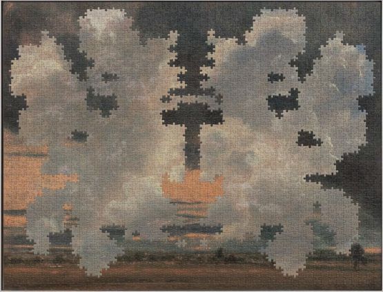 Porous World Cloud Study B by Zac Langdon-Pole contemporary artwork Design