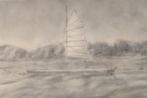 Waterfront Scenery 201806 by Naofumi Maruyama contemporary artwork Painting