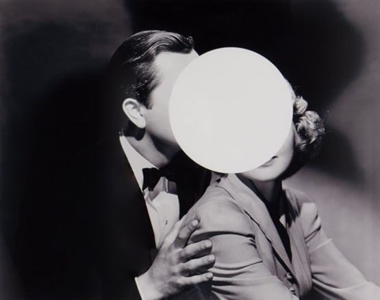 Touch by John Stezaker contemporary artwork Painting