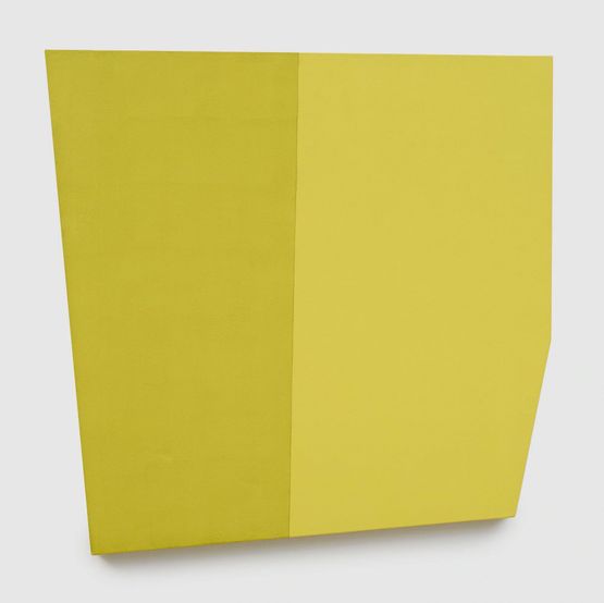 Divided Image by Robert Mangold contemporary artwork Painting