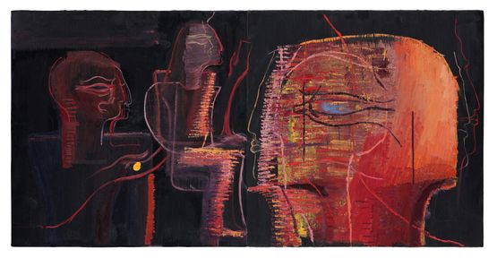 Untitled by Tincuta Marin contemporary artwork Painting