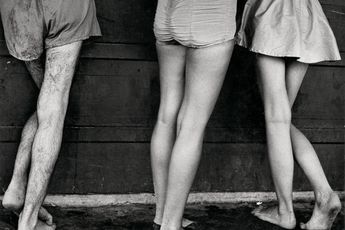 Contemporary art exhibition Yasuhiro Ishimoto Lines And Bodies at LE BAL Paris France