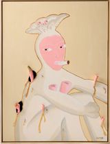 Just Bloom II by Gabriel Cheah contemporary artwork painting
