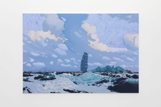 Out of Control by Alex Dordoy contemporary artwork Painting
