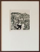 Crow by The Estate of Mrinalini Mukherjee contemporary artwork print