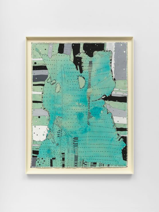 Rossinante Undercover XI by Huguette Caland contemporary artwork Painting