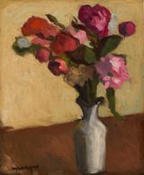 Fleurs dans un vase by Albert Marquet contemporary artwork painting works on paper
