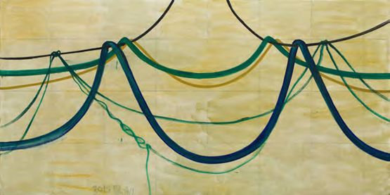 Droop by Zhang Enli contemporary artwork Painting