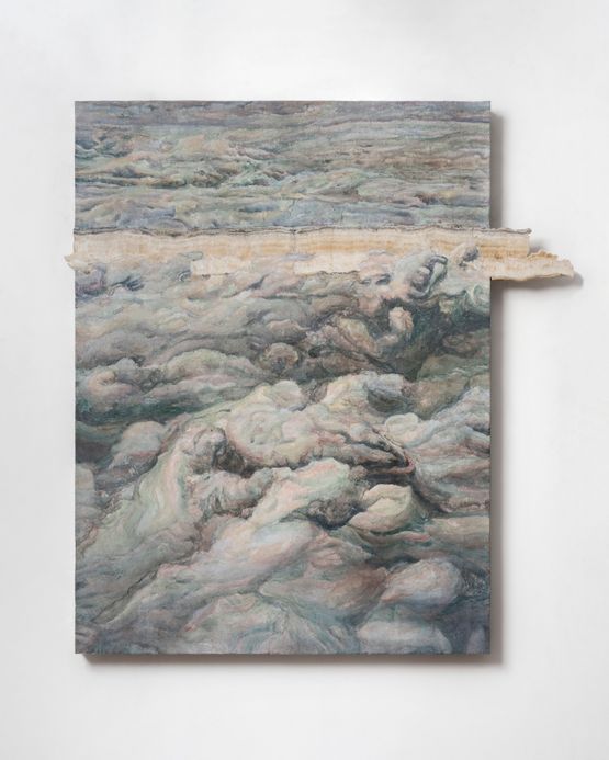 Surface to Air XXXVII Onyx481230N3623E by Anri Sala contemporary artwork Painting