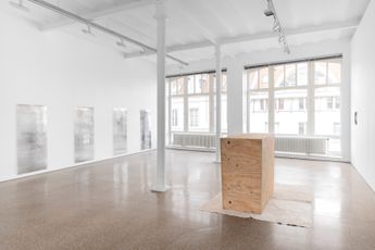 Contemporary art exhibition Valerie Krause blank spot at Galerie Greta Meert Brussels Belgium
