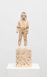 I am sorry to have forgotten the dreams I made as child by Gehard Demetz contemporary artwork painting