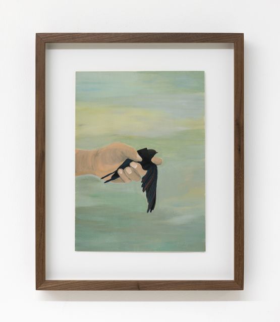 Rondine by Alessandro Teoldi contemporary artwork Painting
