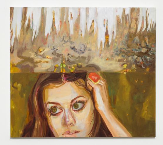 Grotto by Janet Werner contemporary artwork Painting