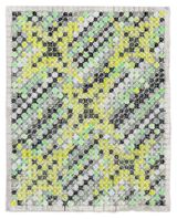Appearance of Crosses 2021B10 by Ding Yi contemporary artwork painting works on paper drawing