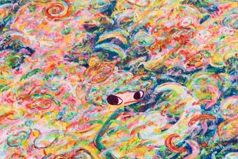 Contemporary art exhibition Ayako Rokkaku Playful Stormy Continuing at Baro Palma Spain