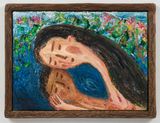 Under the Sleeping Tree by Masao Nakahara contemporary artwork painting