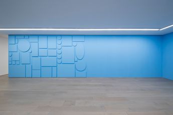 Contemporary art exhibition Claude Rutault de-finitionsmethods from the 70s at Perrotin New York United States