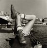 Christopher Street Pier 2 Crossed Legs by Peter Hujar contemporary artwork Painting