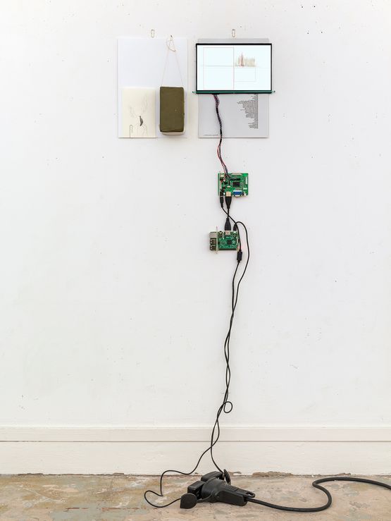 ilkegg_contrapunctusegg.erg.the weak force_parataxis_002a ilk.egg.erg_here. by Catharina Van Eetvelde contemporary artwork Installation