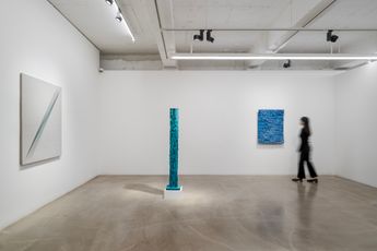 Contemporary art exhibition Kim Sang Gyun Suzanne Song Lagrange Point at Gallery Baton Seoul South Korea
