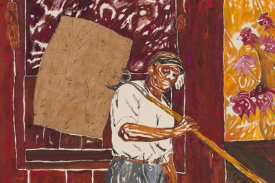 Rising Star Chase Halls Coffee-Stained Canvases Receive European Debut