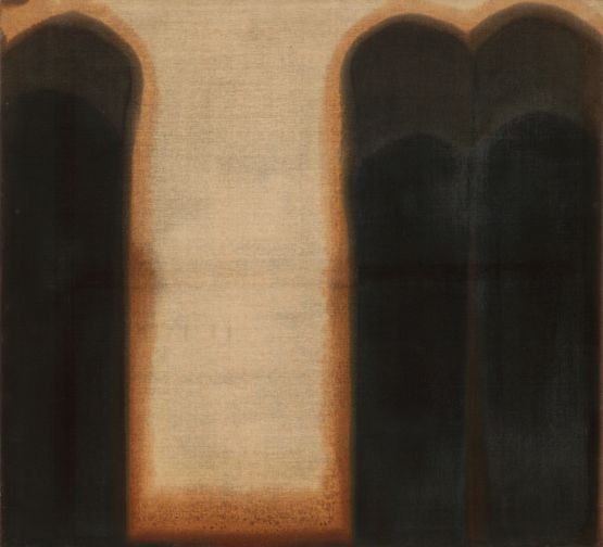 Umber-Blue by Yun Hyong-Keun contemporary artwork Painting