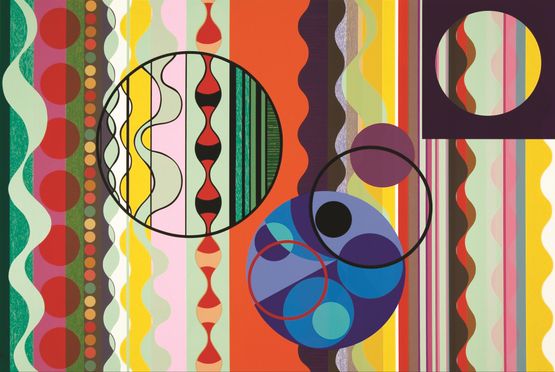 Sugar by Beatriz Milhazes contemporary artwork Print