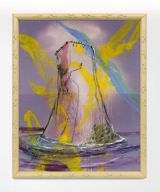 The Nine Skies and the Mountain Fortress III by Julian Schnabel contemporary artwork painting