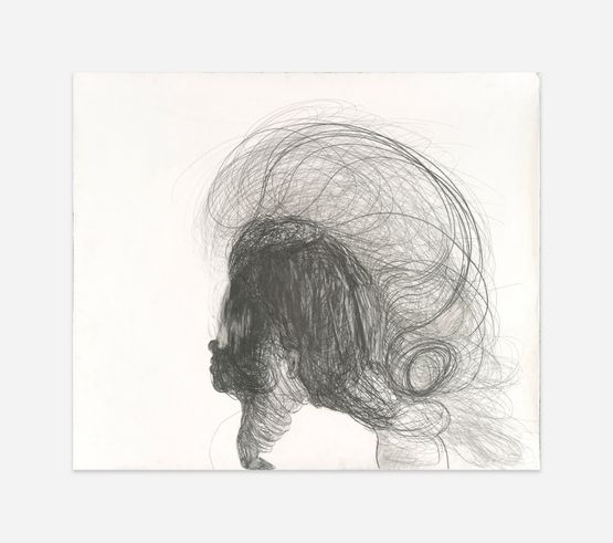 Black and White Drawings V by Trude Viken contemporary artwork Works on Paper